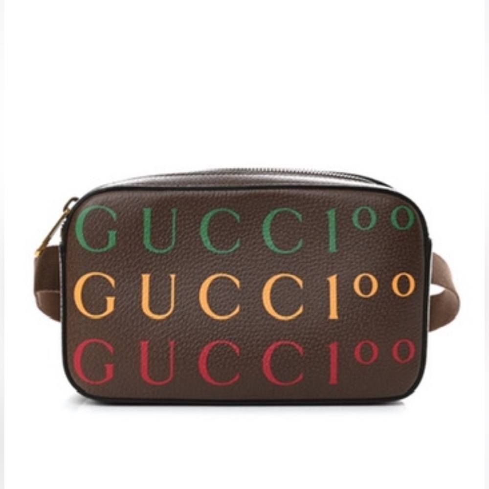 Gucci 100 leather belt bag